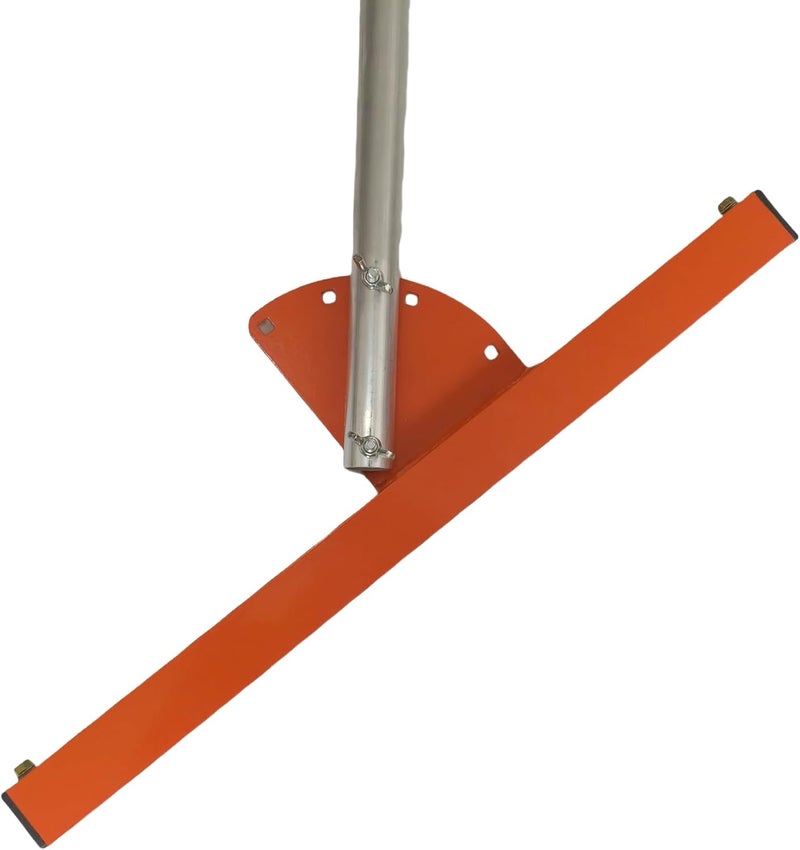 Zeluga 10-517 18in. Handheld Adjustable Magnet Sweeper, Orange - Image 1